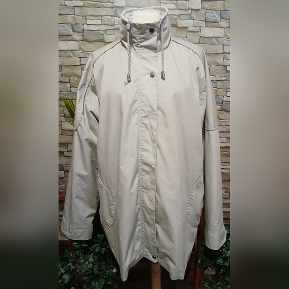 Blair Beige Jacket w/Floral Print 2X‎ - Picture 1 of 8